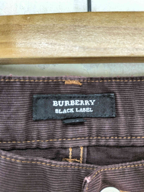 バーバリーブラックレーベル BURBERRY BLACK LABEL セミフレアパンツ メンズ 76