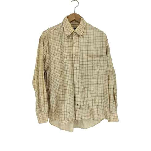 チャップスラルフローレン CHAPS RALPH LAUREN チェック柄コーデュロイBDシャツ メンズ M