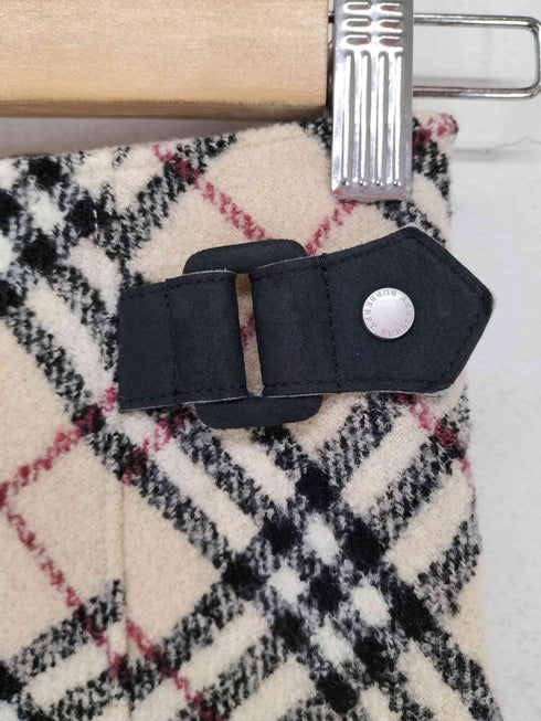 バーバリーロンドン BURBERRY LONDON ノバチェックウールミニスカート レディース