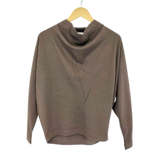 プランテーション Plantation 90S ミッドネックウールカットソー レディース M