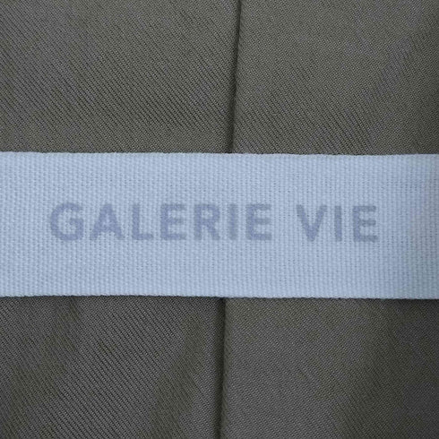 ギャルリーヴィー GALERIE VIE ビッグシルエット コットン ステンカラーコート レディース JPN:36