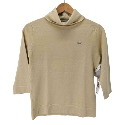 ラコステ LACOSTE ウールタートルネックニット レディース  40