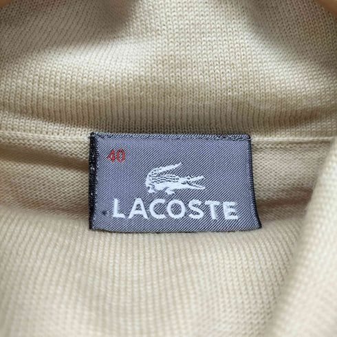 ラコステ LACOSTE ウールタートルネックニット レディース  40