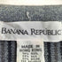 バナナリパブリック BANANA REPUBLIC 90s 白タグ シルク混 ストライプ ニットベスト メンズ import:S