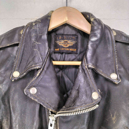 ハーレーダビッドソン HARLEY-DAVIDSON talonジップ キルティングライナーダブルレザージャケット メンズ