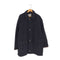 エルエルビーン L.L.Bean 80S USA製 Thinsulate 裏地チェック レザー切替 ウールコート メンズ import:L