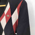 ラコステ LACOSTE アーガイル柄 Vネックウールニット レディース 40