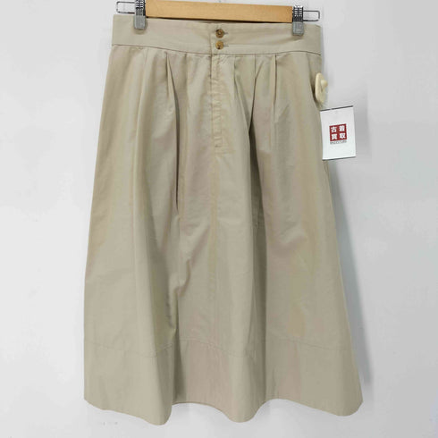 マーガレットハウエル MARGARET HOWELL コットンシルク プリーツスカート レディース JPN:2