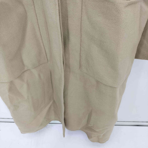 ラコステ LACOSTE Hooded Long Wool Blend Coat ウール ブレンド コート レディース