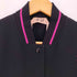 ヌメロヴェントゥーノ N°21 19aw sporty contrast sleeve bomber jacket 生地切替 ヒョウ柄 スタジアムジャンパー レディース 36