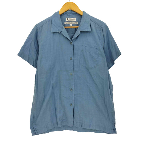 コロンビア Columbia 90s 旧タグ USA製 オープンカラーシャツ メンズ import:M