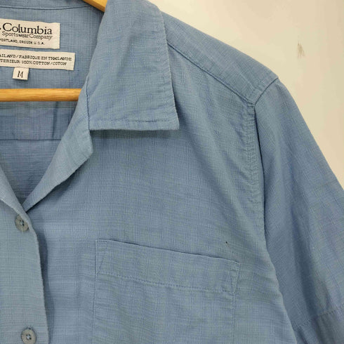 コロンビア Columbia 90s 旧タグ USA製 オープンカラーシャツ メンズ import:M