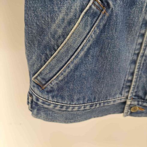 ポロラルフローレン POLO RALPH LAUREN 80s USA製 襟コーデュロイ デニムジャケット メンズ JPN:S