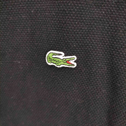ラコステ LACOSTE EXCLUSIVE EDITION ワンポイントロゴ 鹿の子L/Sカットソー レディース import:S