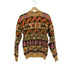 ユナイテッドカラーズオブベネトン UNITED COLORS OF BENETTON SHETLAND WOOL 総柄ニット メンズ