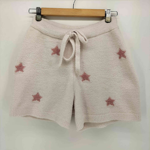 ジェラートピケ gelato pique 24AW GOOD NIGHT BEAR JQD プルオーバー + スター柄 ショートパンツ レディース