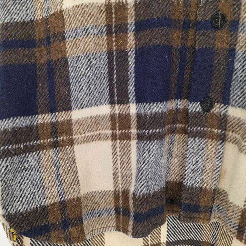 シアーズ Sears 70s チェック KINGS ROAD C.P.O.ジャケット メンズ import:M