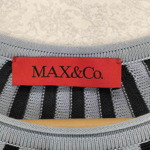 マックスアンドコー MAX & CO. ドルマンスリーブラウンドネックニット レディース