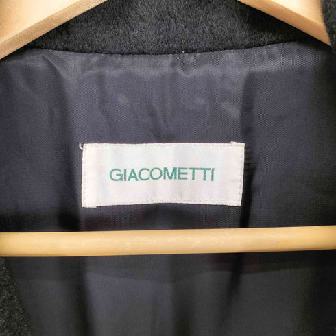 GIACOMETTI ストライプカシミヤ混トレンチコート メンズ 9号
