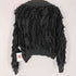 スライ SLY JQ FRINGE ZIP UP SHORT カーディガン レディース FREE
