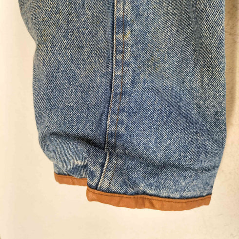 ROCK CREEK フェイクレイヤードショールカラージップデニムジャケット レディース L