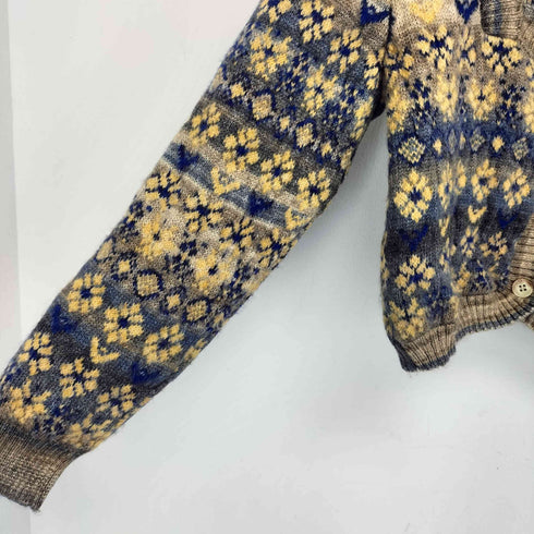 ザラ ZARA ジャガードニットカーディガン レディース import:S