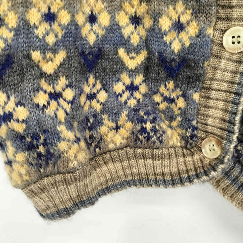 ザラ ZARA ジャガードニットカーディガン レディース import:S