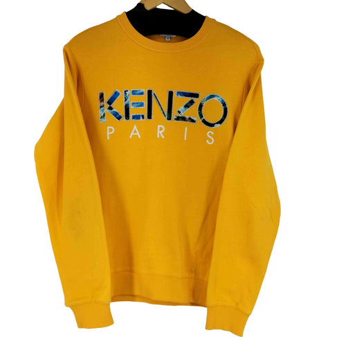 ケンゾーパリス KENZO PARIS ロゴ刺繍 クルーネックスウェット メンズ JPN:XS