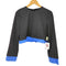 ザラ ZARA コントラストチェックトップス レディース import:XL