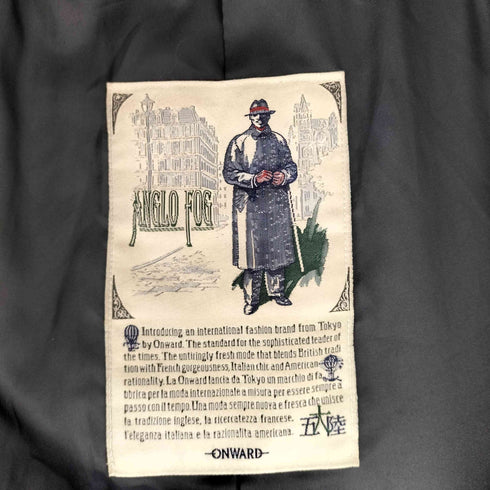 ゴタイリク 五大陸 比翼ウールステンカラーコート メンズ 5