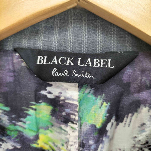 ポールスミスブラックレーベル Paul Smith BLACK LABEL 総柄ライナー1Bテーラードジャケット レディース 38