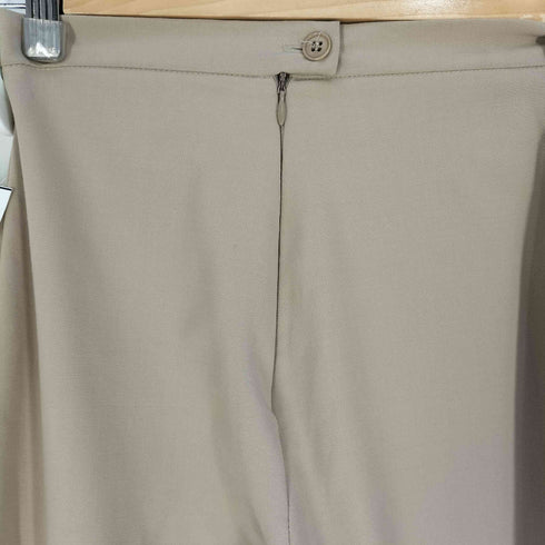 スポーツマックス SPORTMAX 90~00S 銀タグ イタリア製 バックジップ ベルトレス パンツ レディース JPN:38