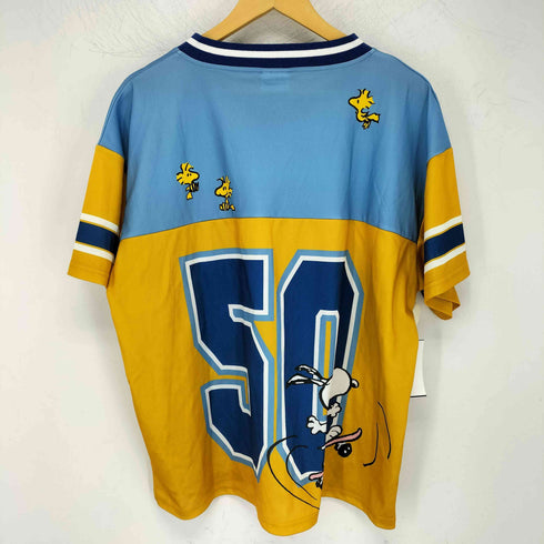 ユニバーサルスタジオジャパン UNIVERSAL STADIOS JAPAN キャラクタープリントフットボールシャツ メンズ