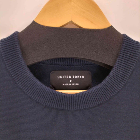 ユナイテッドトウキョウ UNITED TOKYO パネルインターシャニットTシャツ メンズ JPN:2