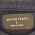 ユナイテッドトウキョウ UNITED TOKYO パネルインターシャニットTシャツ メンズ JPN:2