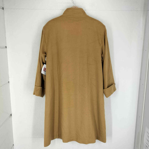 カシミヤ100 スタンドカラーコート レディース 9AR