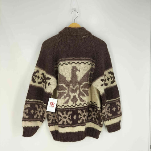 Canoe Lake 鷹 カウチンニットジャケット メンズ import:L