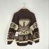 Canoe Lake 鷹 カウチンニットジャケット メンズ import:L