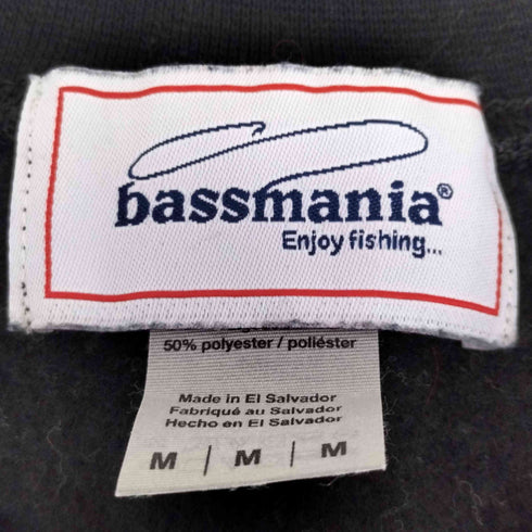 bassmania プリントスウェットシャツ メンズ JPN:M