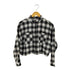 ギャップ Gap オーバーサイズ クロップド フランネルシャツ レディース XXL