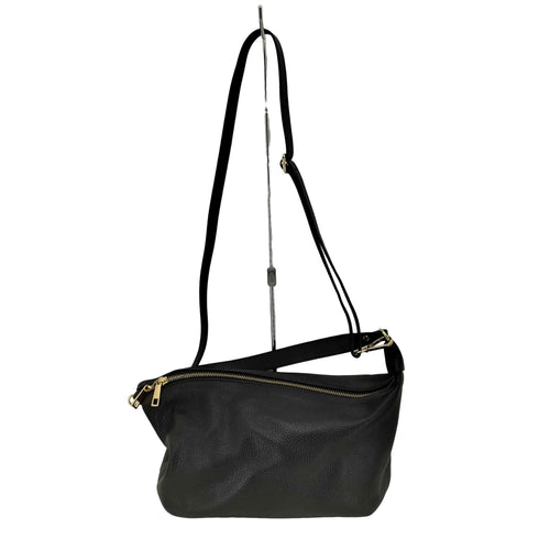 MiLos イタリア製 2Way シボ革 スリングショルダーバッグ レディース