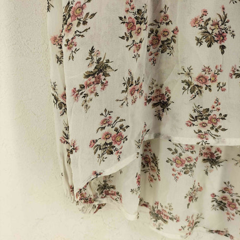 デニムアンドサプライ ラルフローレン DENIM & SUPPLY RALPH LAUREN 花柄シースルーブラウス レディース import:XS