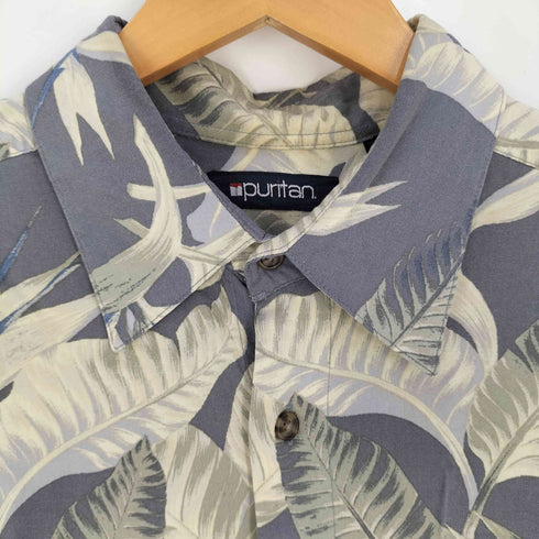 ピューリタン PURITAN 90S レーヨン100% アロハシャツ メンズ import:L
