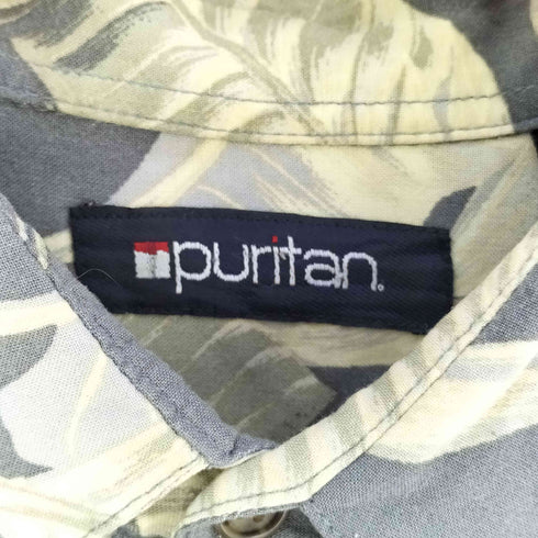 ピューリタン PURITAN 90S レーヨン100% アロハシャツ メンズ import:L