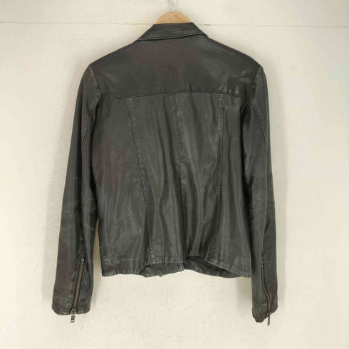 TOPSHOP 80UTIQUE ダブルレザージャケット メンズ UK66