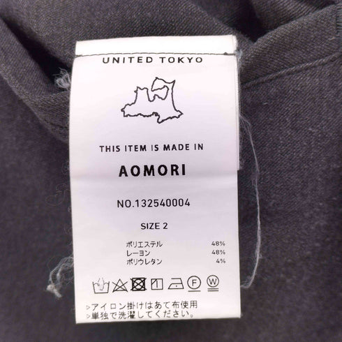 ユナイテッドトウキョウ UNITED TOKYO アウトラスト2タックスラックス メンズ JPN:2