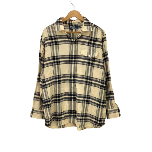 ポロバイラルフローレン Polo by RALPH LAUREN 長袖チェックシャツ メンズ LL