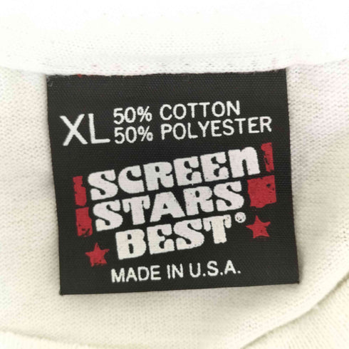 スクリーンスターズ SCREEN STARS 90s USA製 BESTタグ プリントS/Sカットソー メンズ JPN:XL