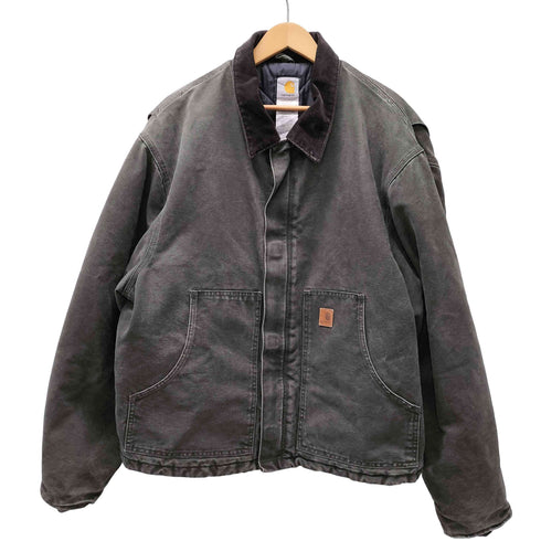 カーハート Carhartt 00S メキシコ製 Traditional Jacket Moss Green トラディショナル ジャケット モスグリーン 裏地キルト メンズ 2XL