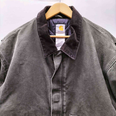 カーハート Carhartt 00S メキシコ製 Traditional Jacket Moss Green トラディショナル ジャケット モスグリーン 裏地キルト メンズ 2XL